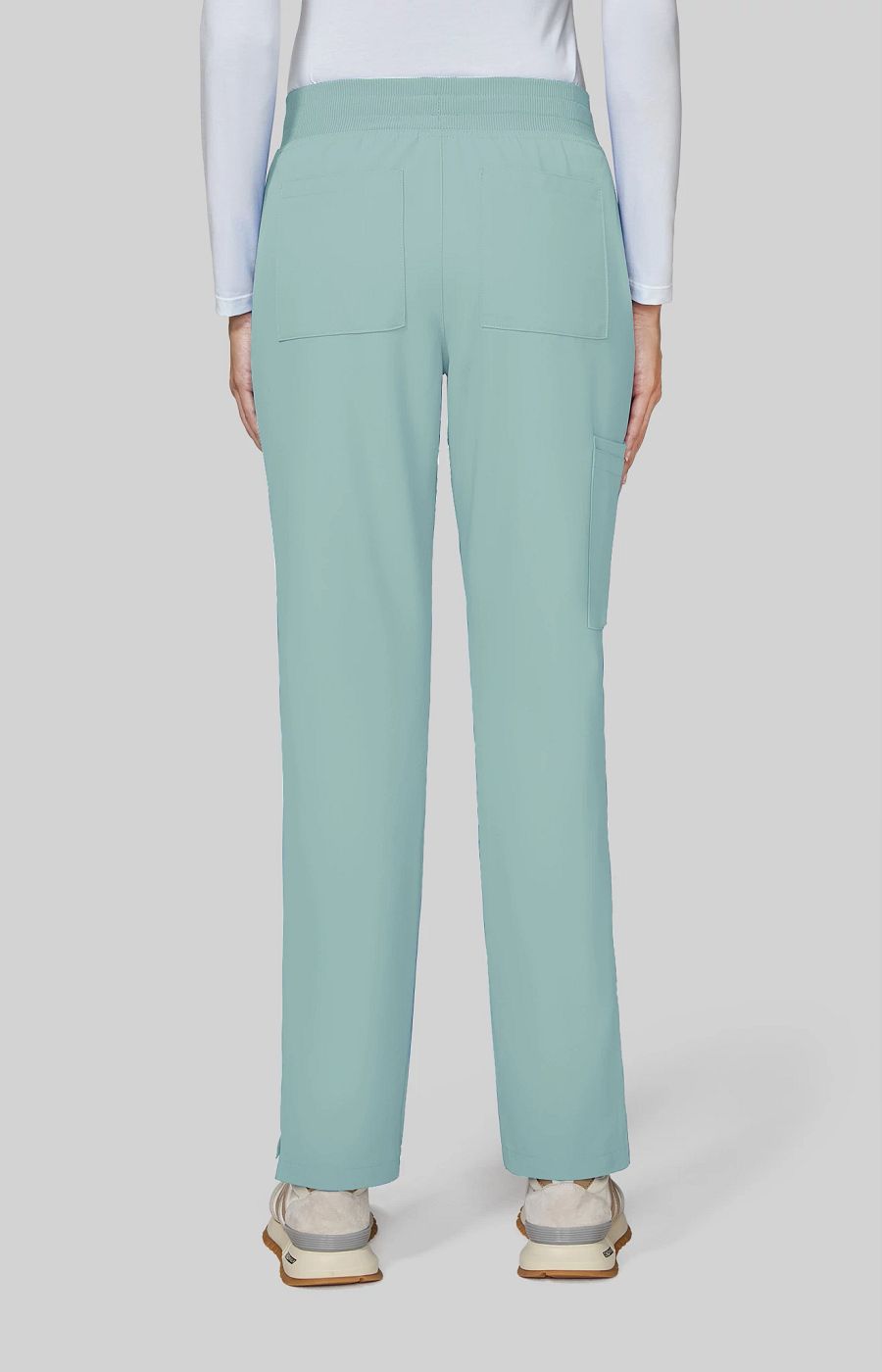 Cureology x koi Atria Women's 7-Pocket Scrub Pant Sage