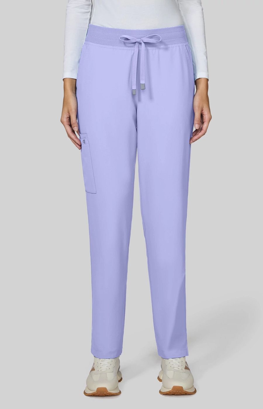 Cureology x koi Atria Women's 7-Pocket Scrub Pant Digital Lavender