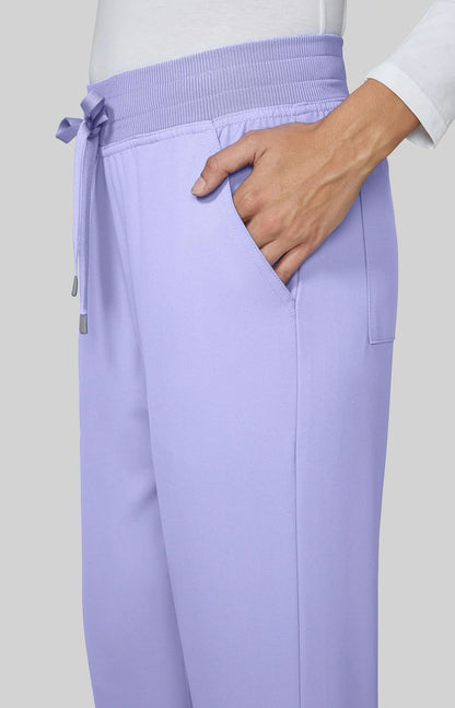 Cureology x koi Atria Women's 7-Pocket Scrub Pant Digital Lavender