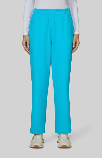 Cureology Saylor Women's 8-Pocket Pant Electric Blue