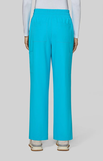 Cureology Saylor Women's 8-Pocket Pant Electric Blue