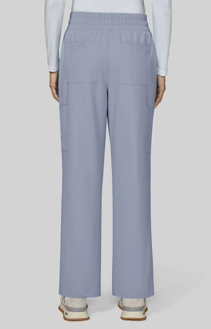Cureology Saylor Women's 8-Pocket Pant Platinum Grey
