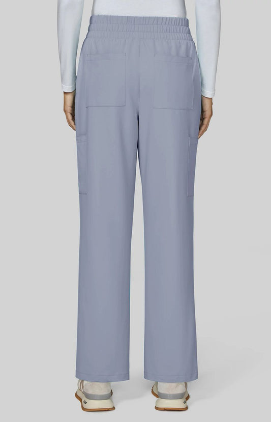 Cureology Saylor Women's 8-Pocket Pant Platinum Grey