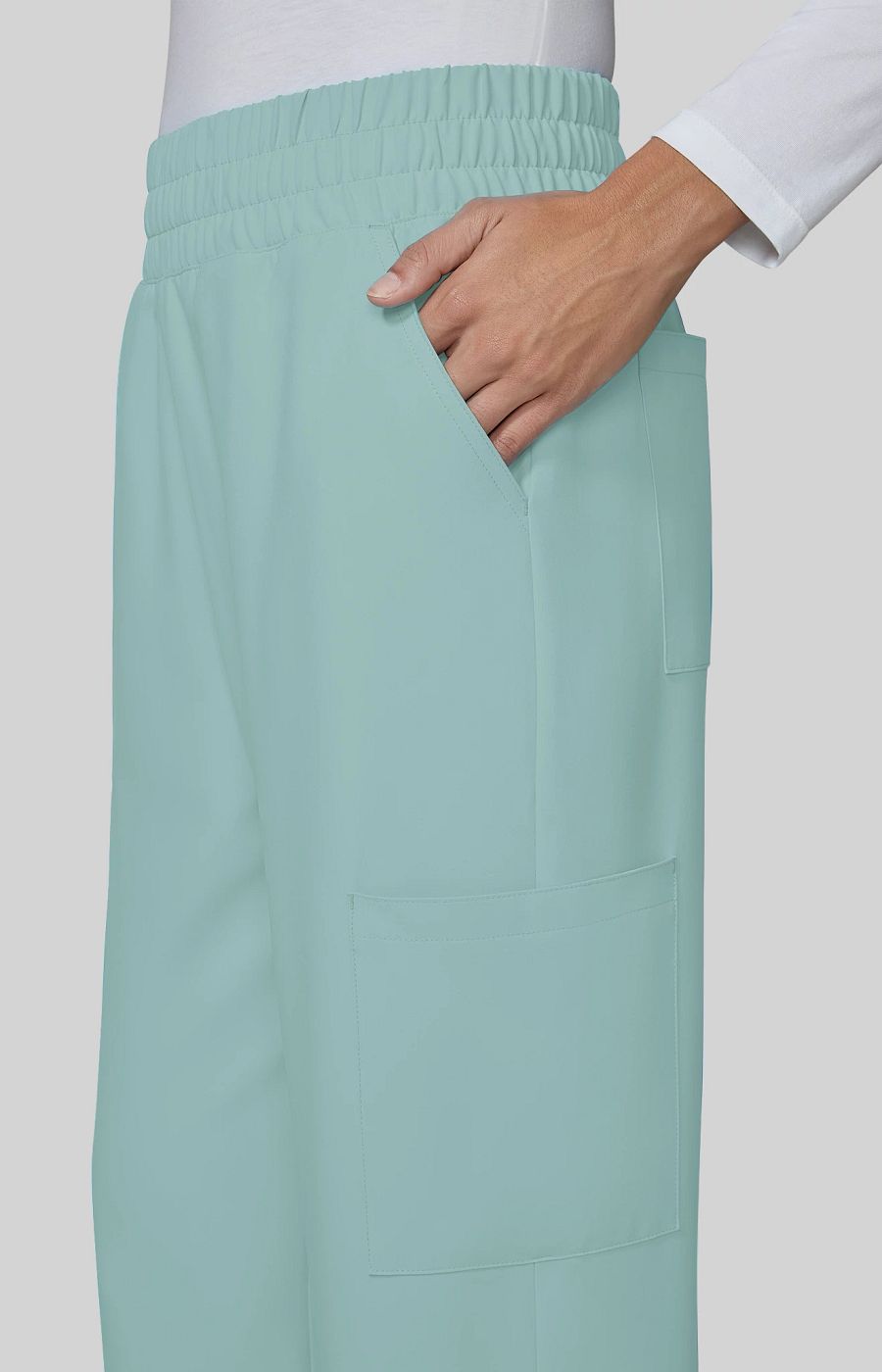 Cureology Saylor Women's 8-Pocket Pant Sage