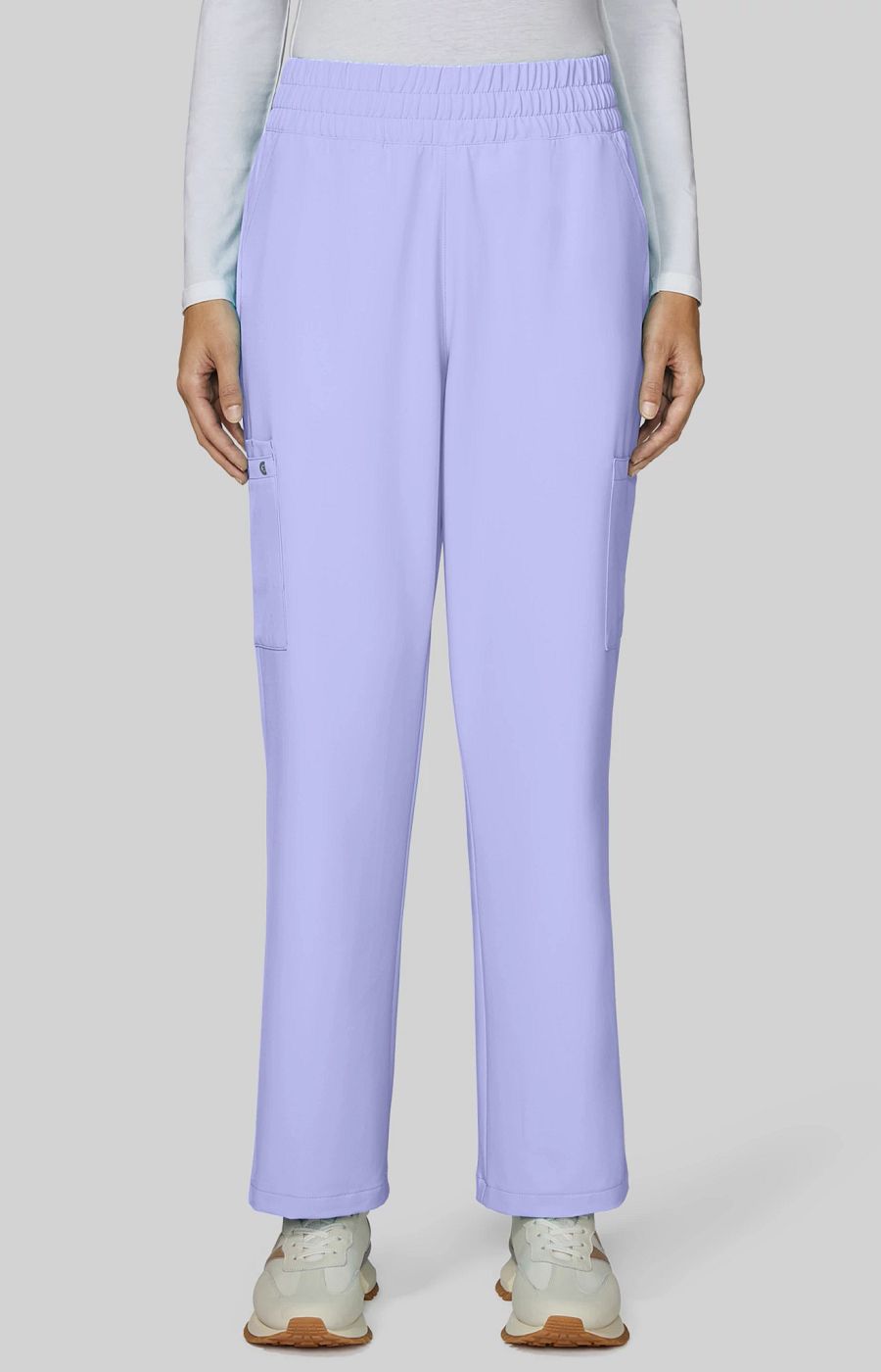 Cureology Saylor Women's 8-Pocket Pant Digital Lavender