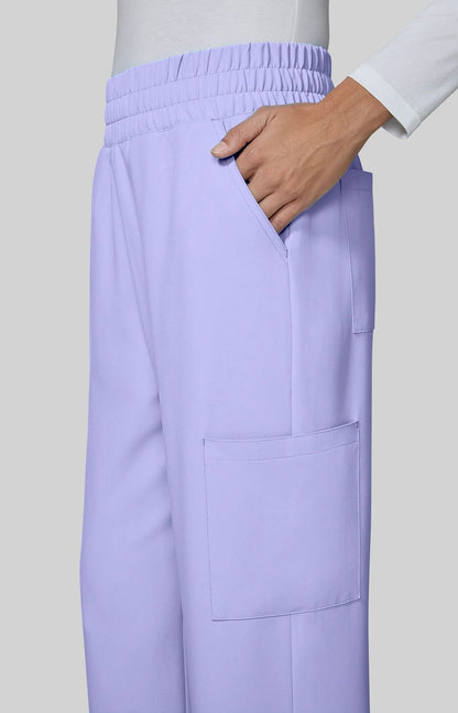 Cureology Saylor Women's 8-Pocket Pant Digital Lavender