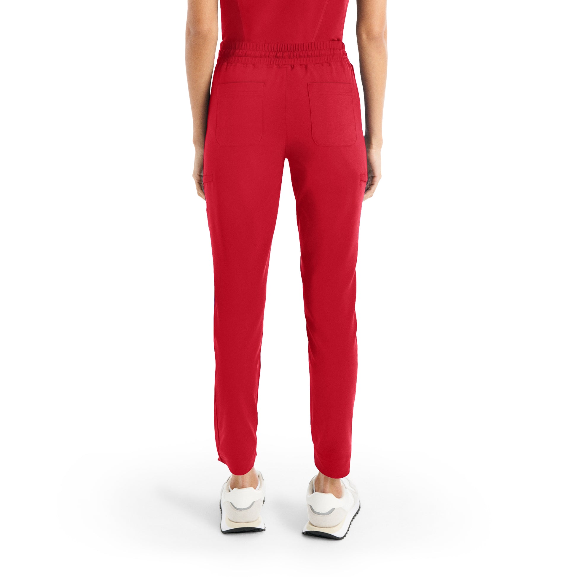 CRFT WB415 Women's Jogger Scrub Pants Racing Red Image