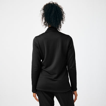 Forward LJ708 Women's 5 Pocket Scrub Jacket Black Image