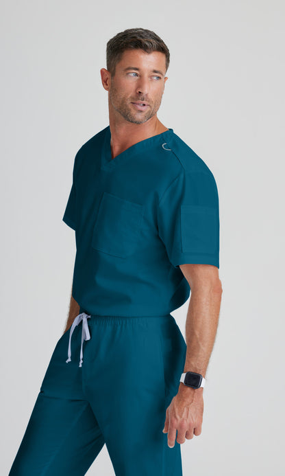 Grey's Anatomy GRT091 Evan Scrub Top Bahama