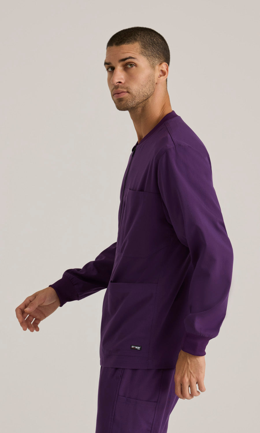 Grey's Anatomy Stretch GRSW871 React Warmup Eggplant