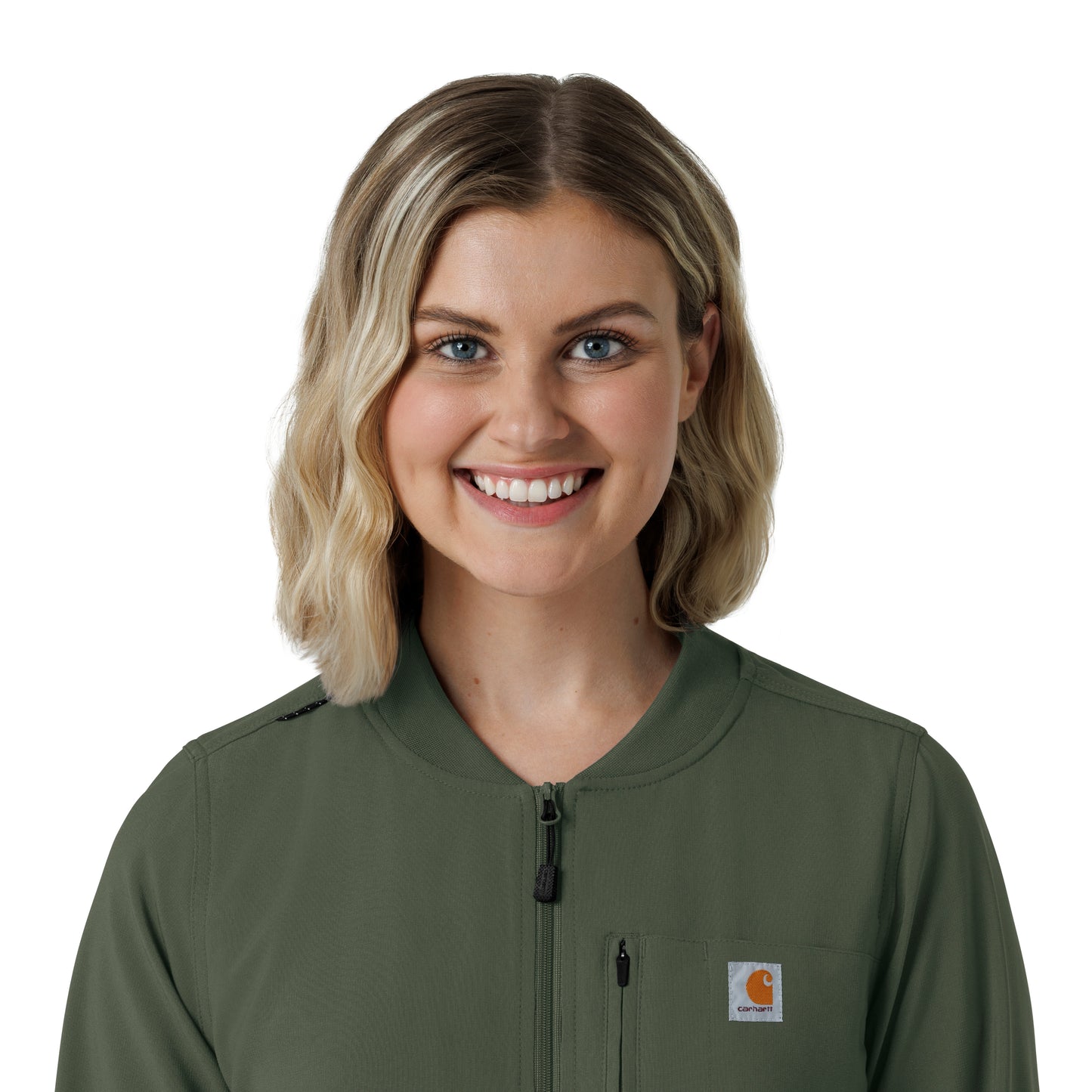 Force Cross-Flex C82410 Women's Lightweight Scrub Jacket Olive