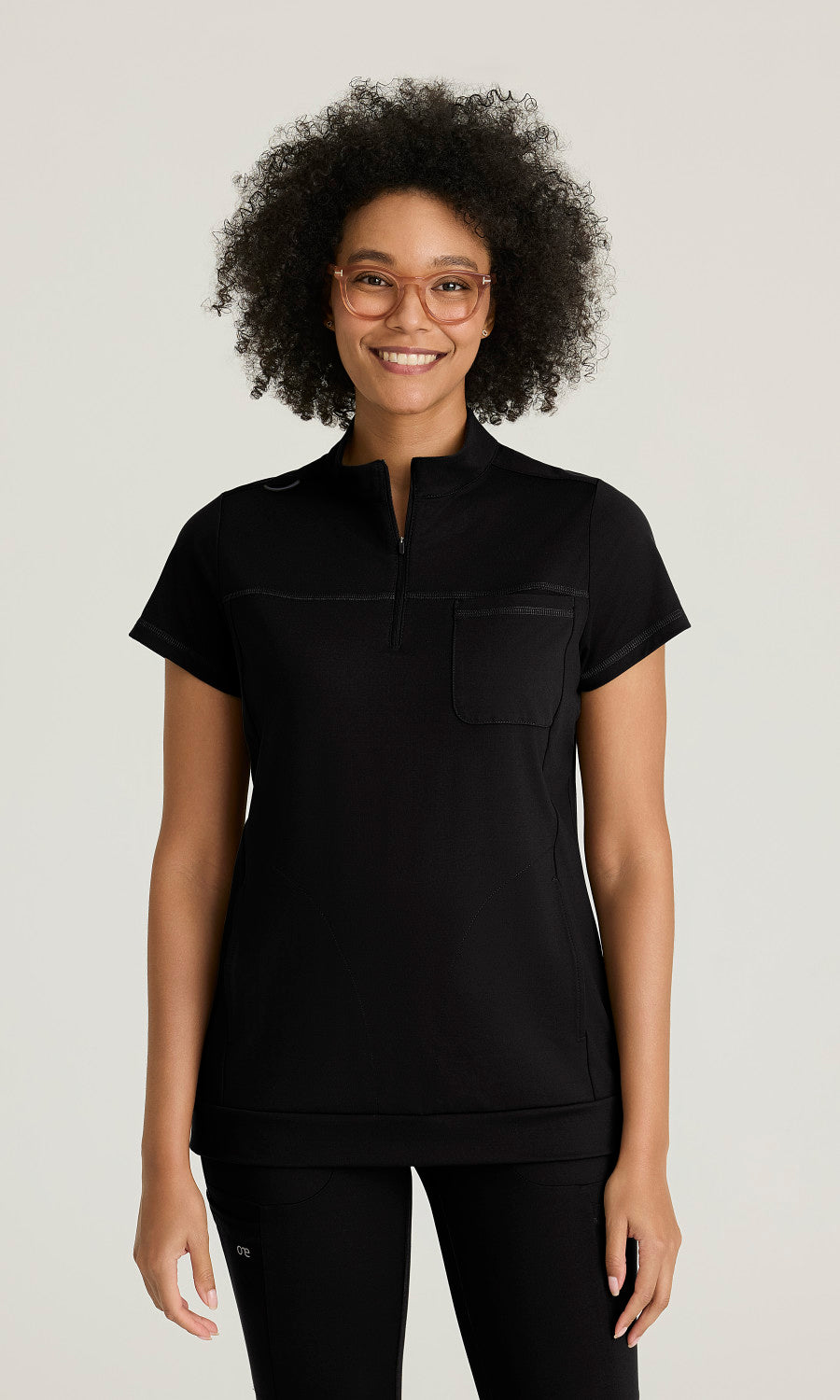 Barco One Performance Knit BOT270 Vigor Top Black