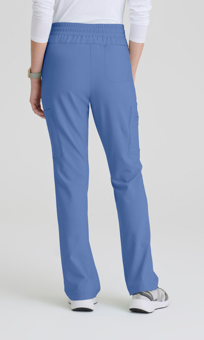 Grey's Anatomy Evolve GSSP729 Sky Pant Ciel Blue - back
