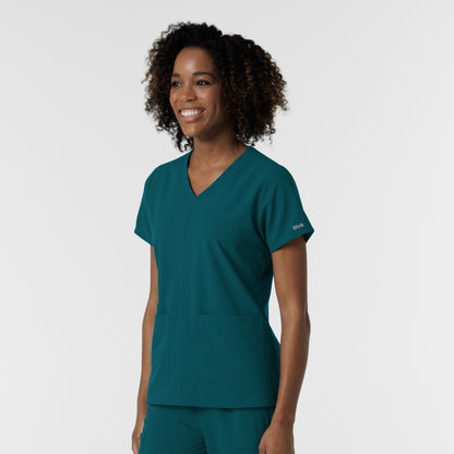 NURTUR 6180 Women's V-Neck Scrub Top Caribbean