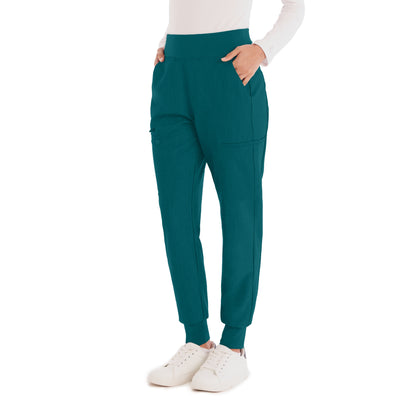 V-Tess WB410 Women's Jogger Scrub Pants Caribbean Image