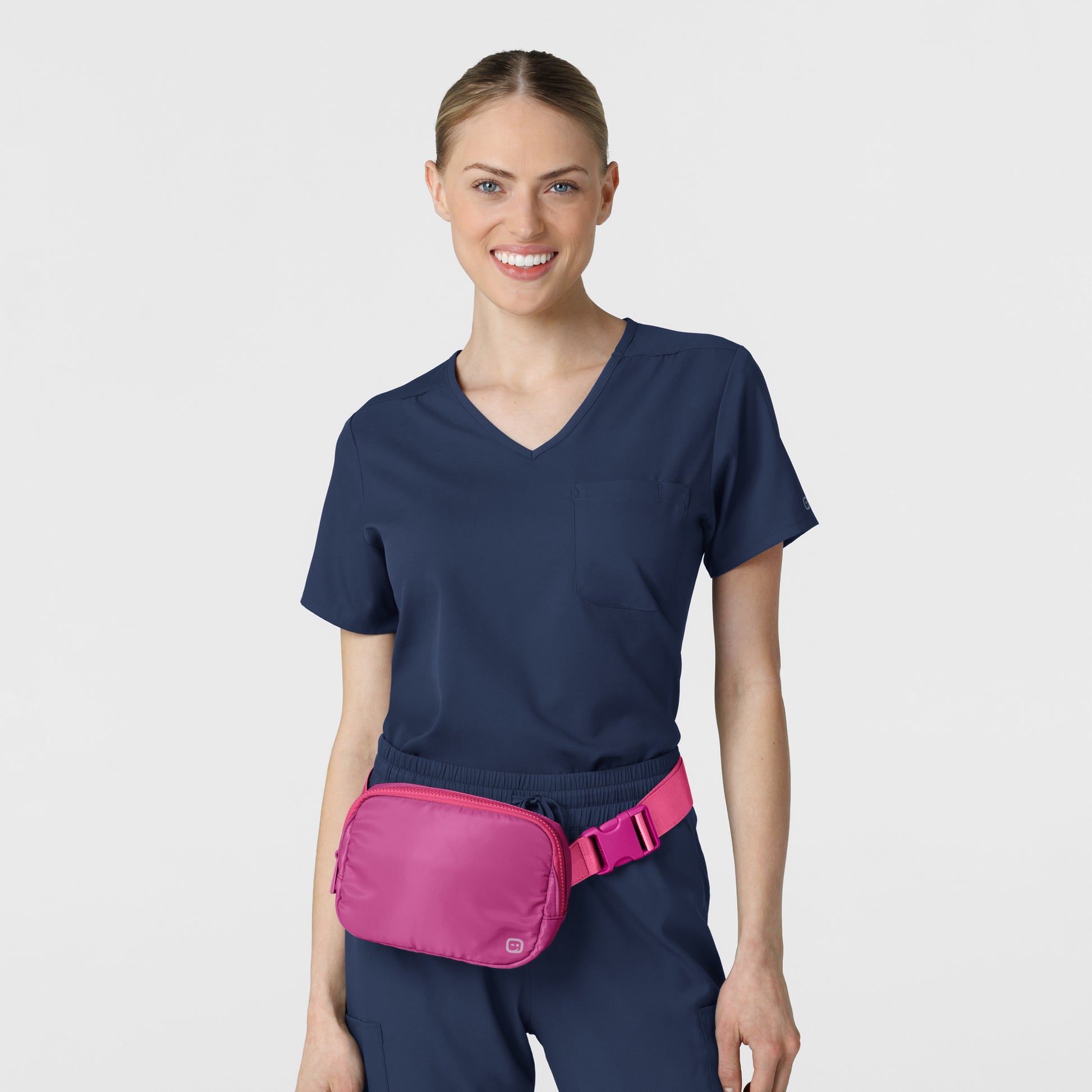 Accessories A101 Chatelaine Belt Bag Raspberry