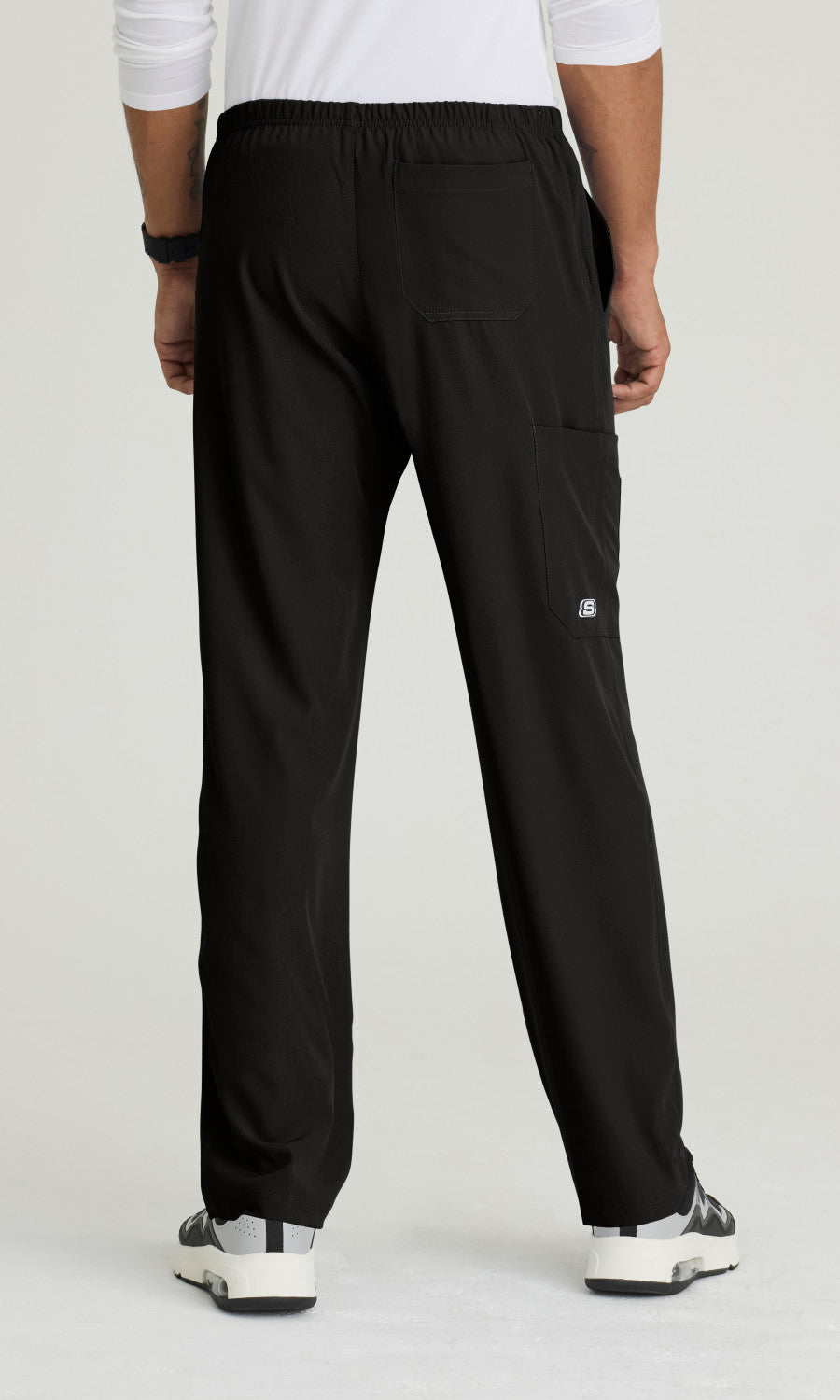 Skechers SK0215 Structure Scrub Pants Black