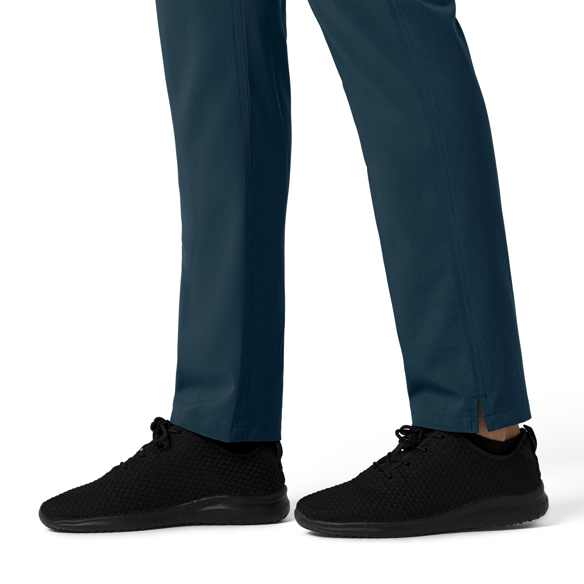 Force Cross-Flex C53210 Straight Leg Cargo Scrub Pants Navy Model Image Alternate | Carhartt