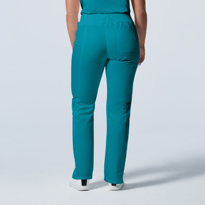 ProFlex LB405 Women's Cargo Scrub Pants Teal Image