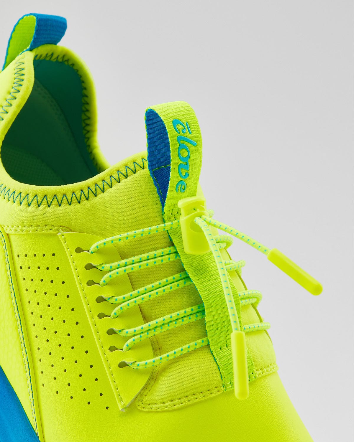 Women's Classic Shoes Neon Yellow / Blue