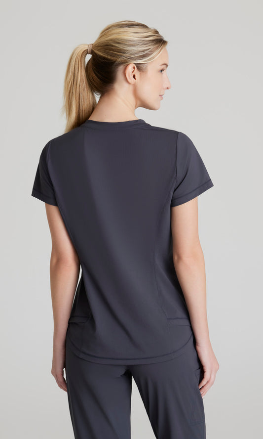 Skechers Slip-Ins Knits SKT221 Flow Knit Scrub Top Pewter