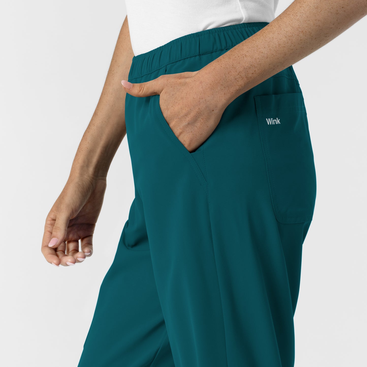 NURTUR 5280 Women's Slim Leg Scrub Pants Caribbean