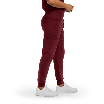 CRFT WB417 Men's Jogger Scrub Pants Wine Image