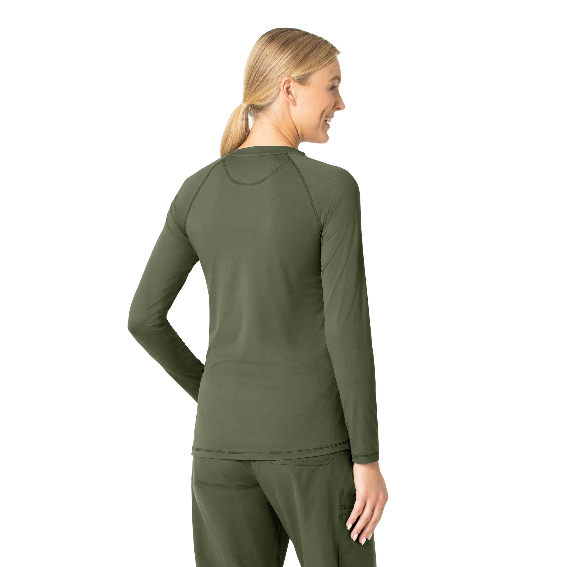 Layers C31002 Women's Performance Long Sleeve Tee Olive