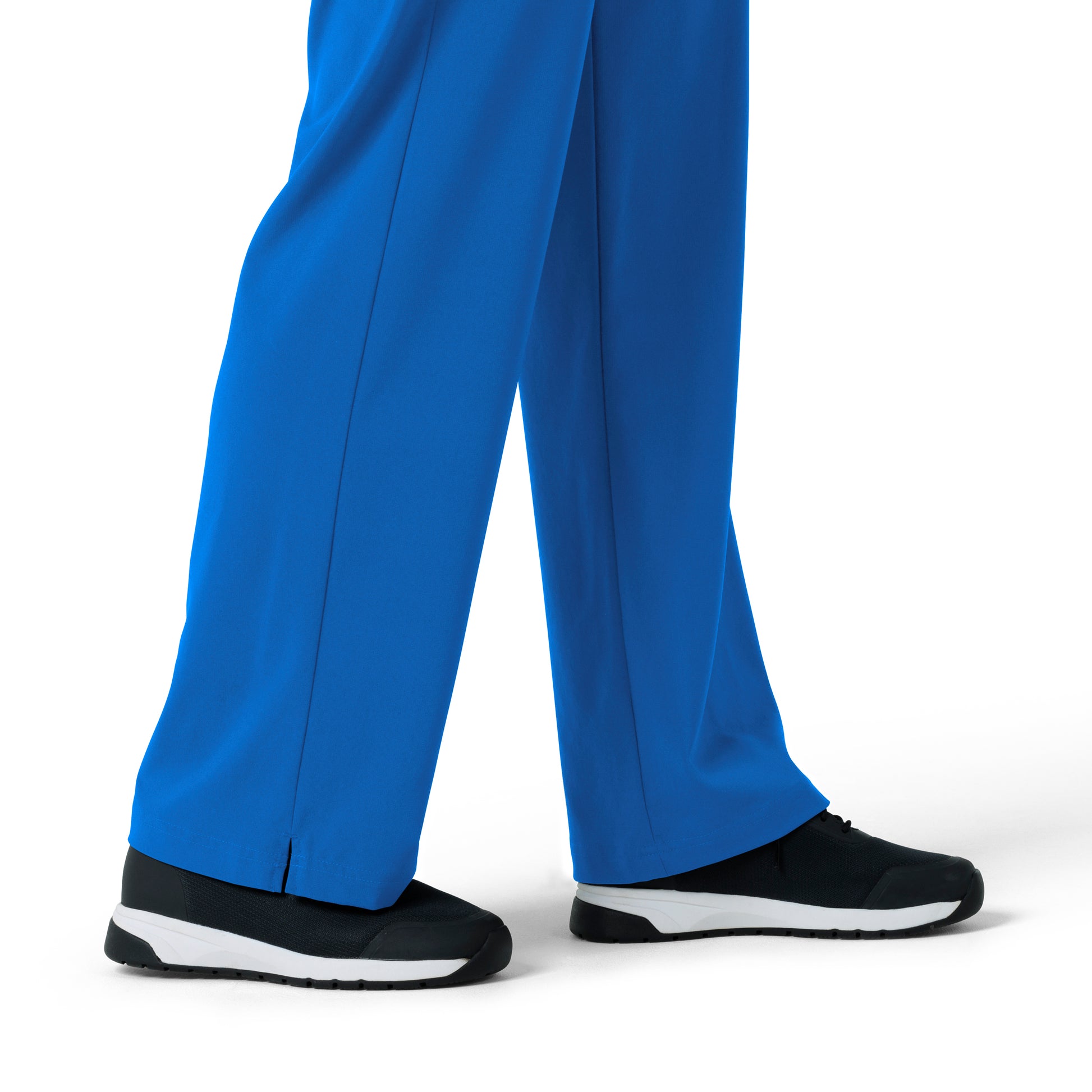 Force Cross-Flex C53310 Boot Cut Scrub Pants Royal Model Image Alternate | Carhartt