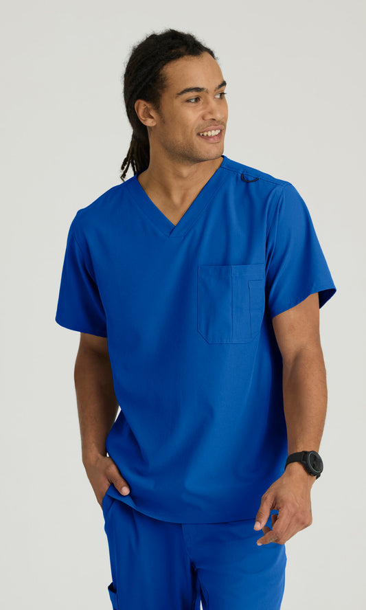 Skechers SK0112 Structure Scrub Top New Royal