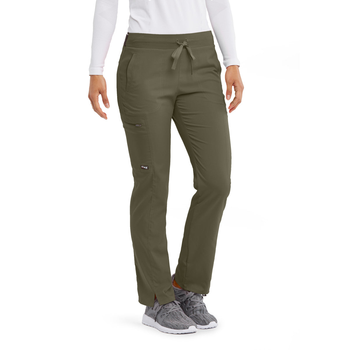 Greys Anatomy Stretch GRSP500 Kim Scrub Pants Olive