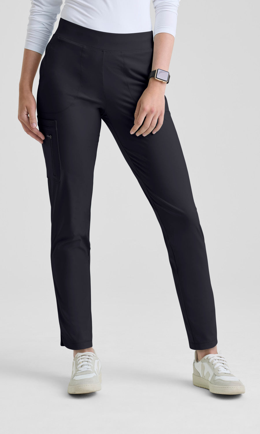 Grey's Anatomy Knits GRSP759 Define Pant Steel - front