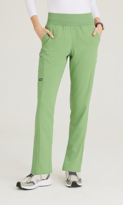 Grey's Anatomy Spandex Stretch GRSP692 Renee Pant Sweet Basil