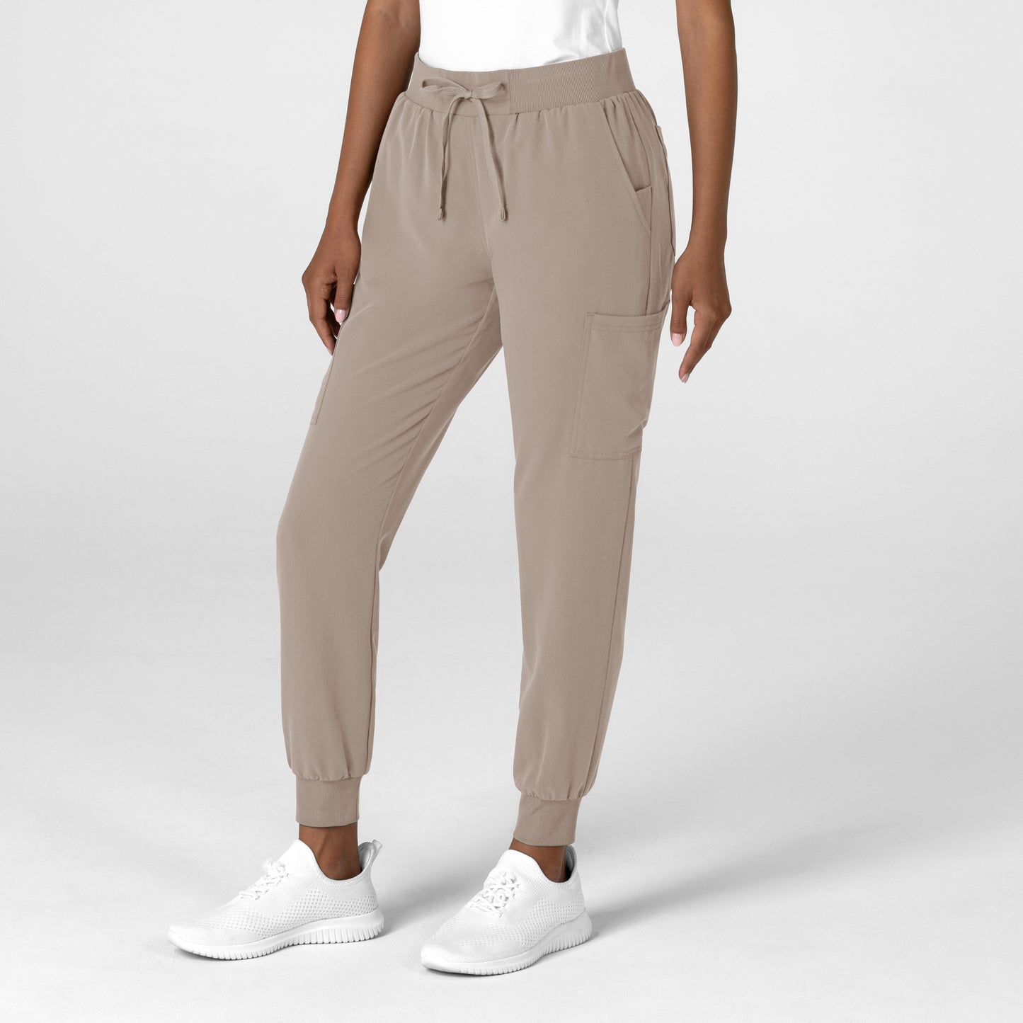 Nova 5132 Jogger Utility Scrub Pants Haze Model Image Right Side | Wink