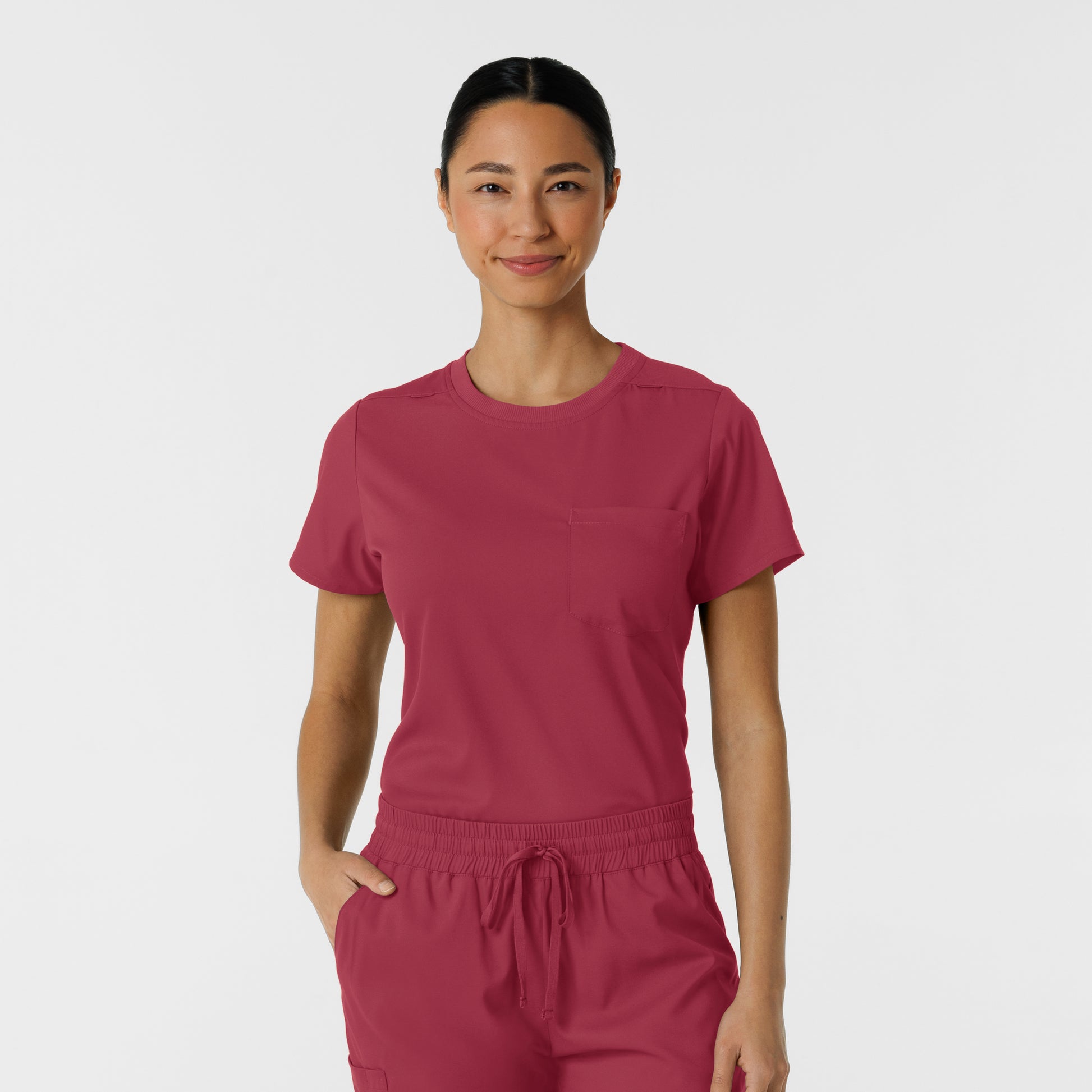 Boundless 6451 Women's Classic Tee Ruby