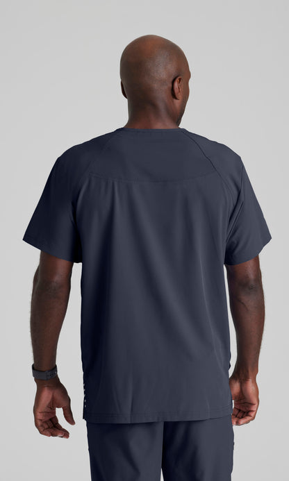 Barco One 0115 Amplify Scrub Top Steel