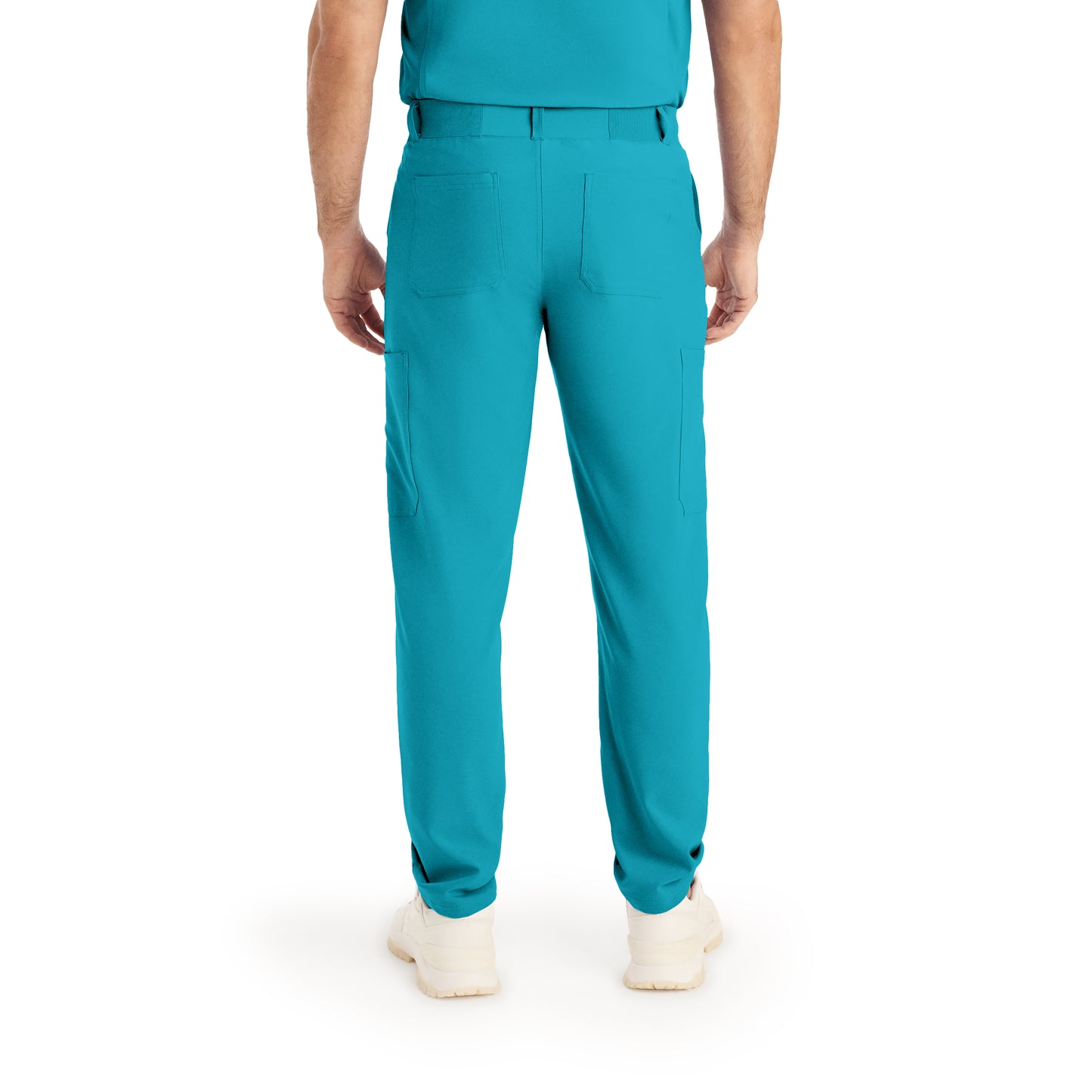 Forward LB410 Men's Cargo Scrub Pants Teal Image