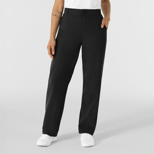 NURTUR 5480 Women’s Scrub Chino Pants Black