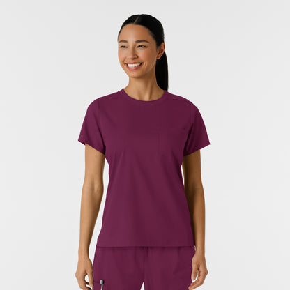 Boundless 6451 Women's Classic Tee Wine