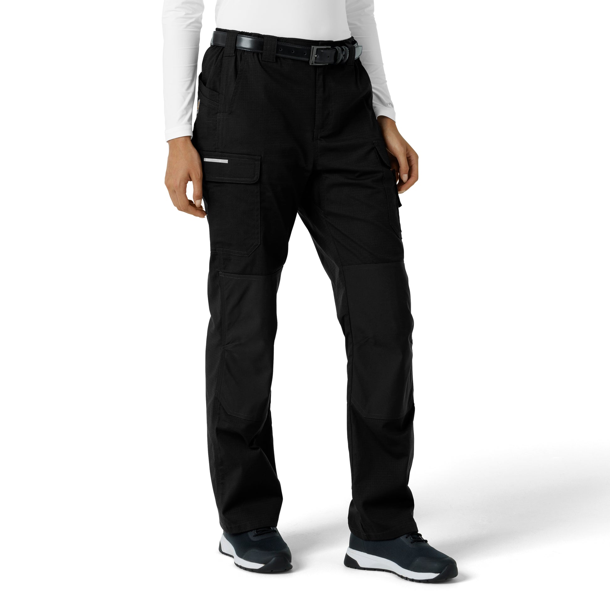 Rugged Flex C52418 Women's Ripstop Cargo Pants Black