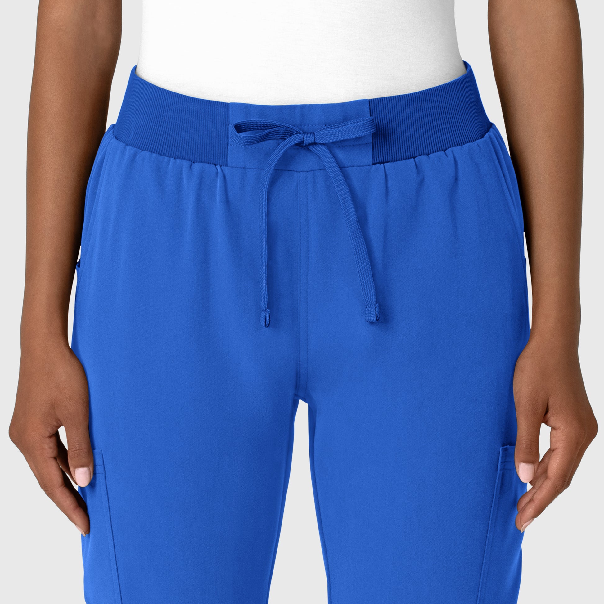 Nova 5132 Jogger Utility Scrub Pant Royal Model Image Alternate | Wink