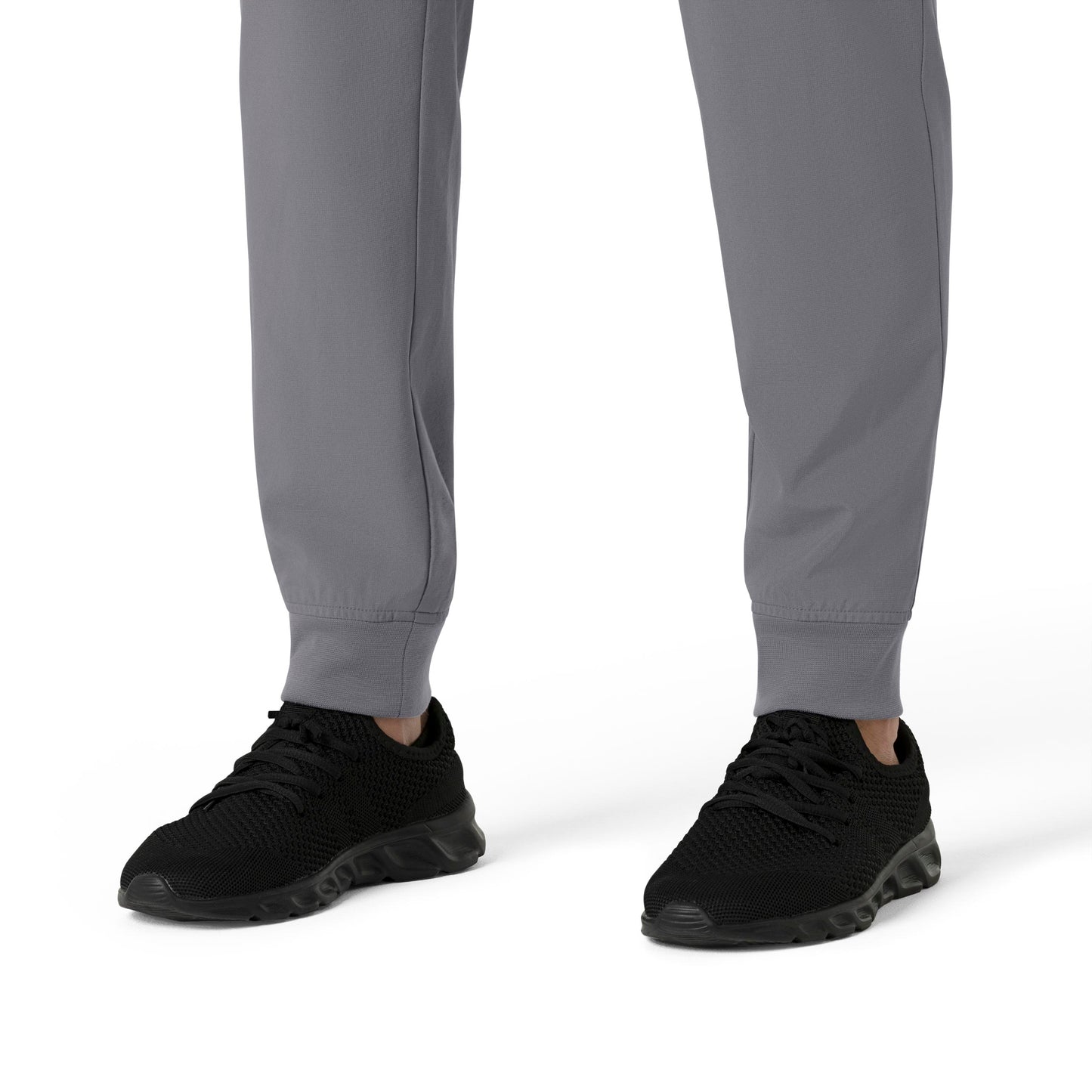 Force Cross-Flex C56310 Men's Jogger Scrub Pant Pewter Model Image Alternate | Carhartt