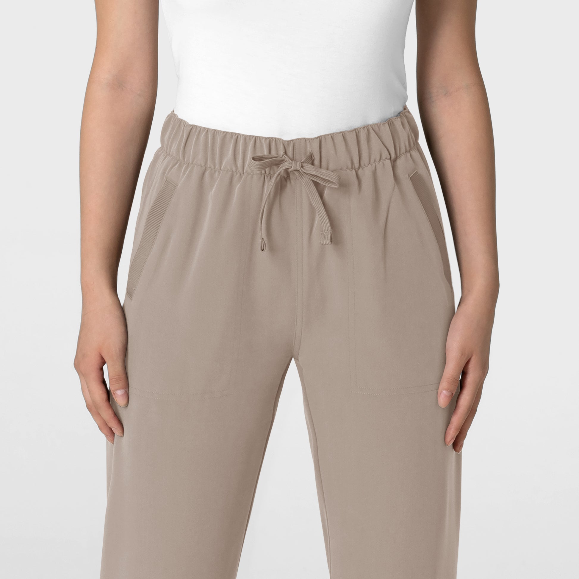 Nova 5232 Stovepipe High-Low Hem Scrub Pant Haze Model Image Alternate | Wink