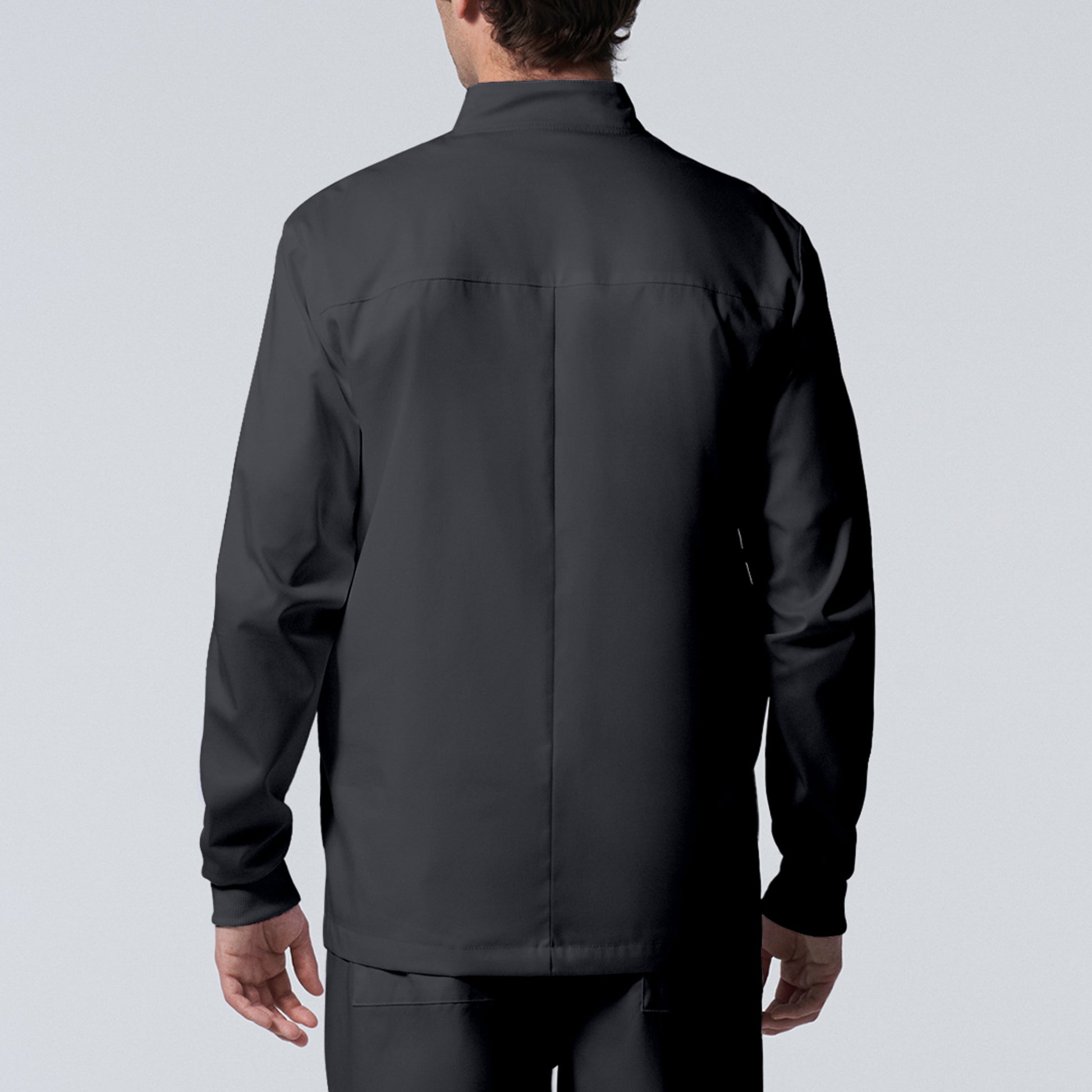 ProFlex LJ702 Men's 4 Pocket Scrub Jacket Graphite Image