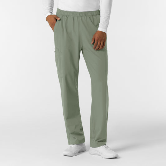 NURTUR 5380 Men's Straight Leg Cargo Scrub Pants Sage