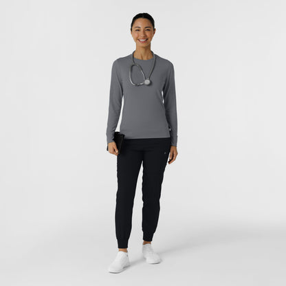 Layers 2189 Women's Essential Layer Long Sleeve Pewter