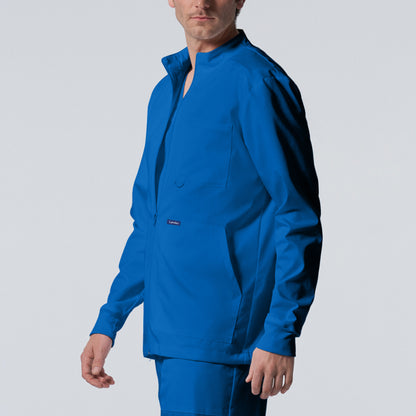 ProFlex LJ702 Men's 4 Pocket Scrub Jacket Royal Image