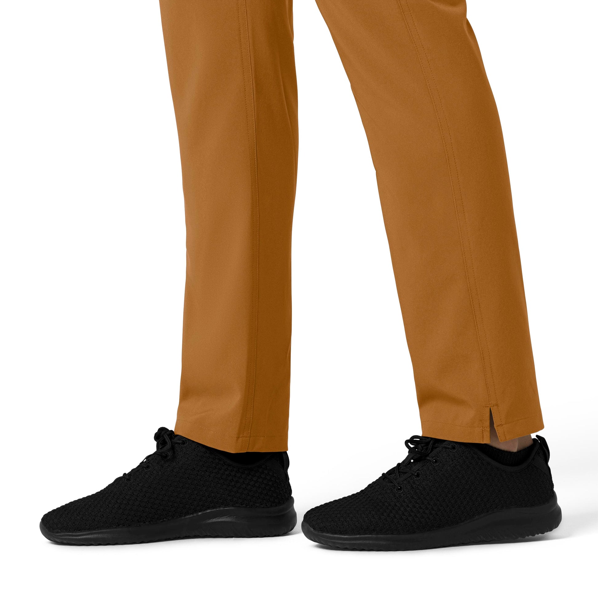 Force Cross-Flex C53210 Straight Leg Cargo Scrub Pants Fox Brown Model Image Alternate | Carhartt