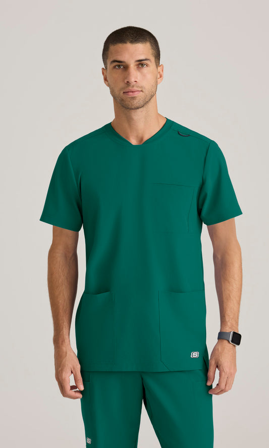 Skechers SKT193 Thesis Scrub Top Hunter Green