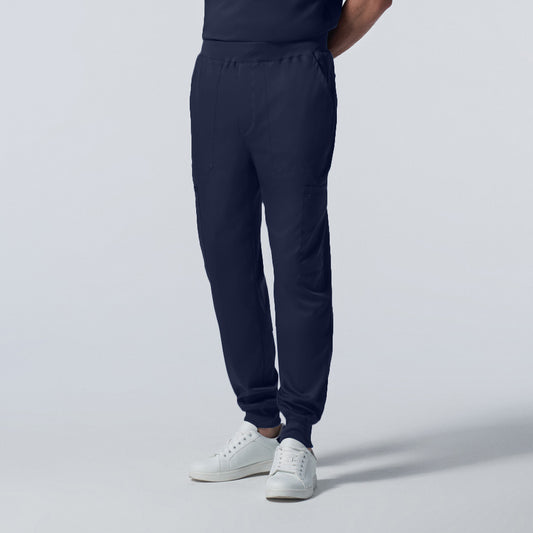 ProFlex LB407 Men's Jogger Scrub Pants True Navy Image